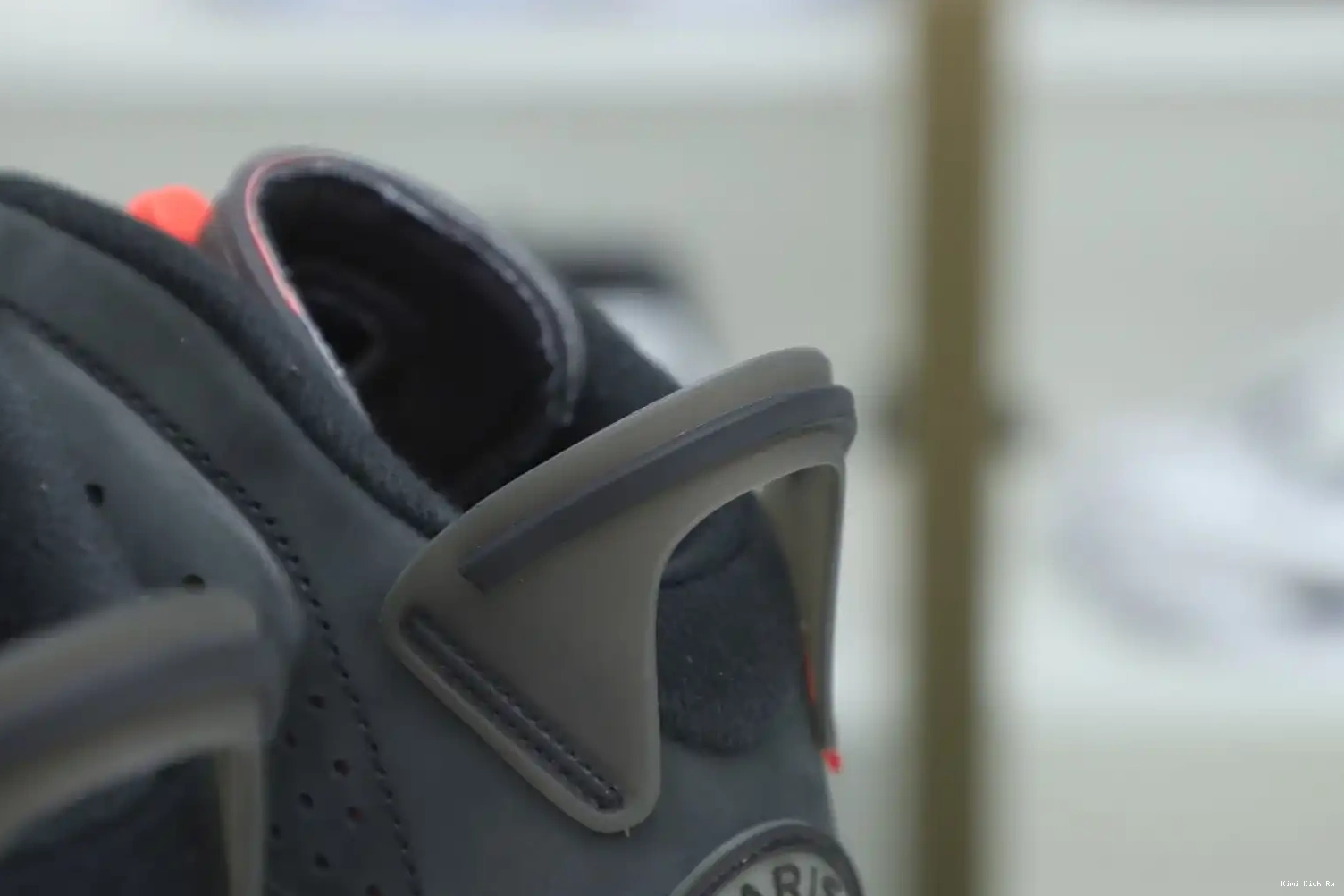 PARIS JORDAN 'IRON AIR 6 RETRO Kimikick GREY' X SAINT-GERMAIN 0809